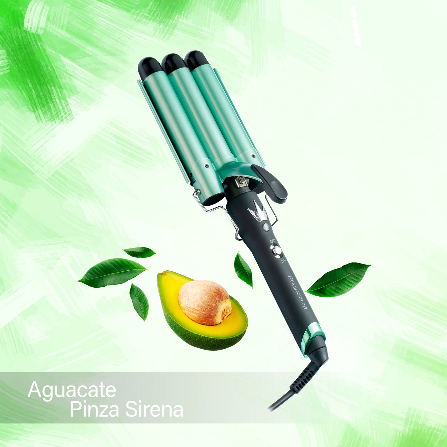 Combo Pinza Sirena + Cepillo Secador
