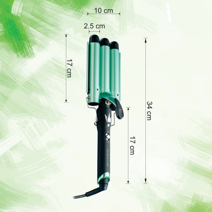 Combo Pinza Sirena + Cepillo Secador